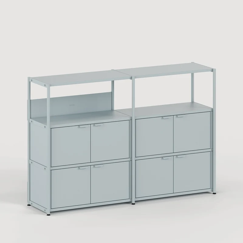 Etagère UNIT - H110 x L164 cm - acier thermolaqué
