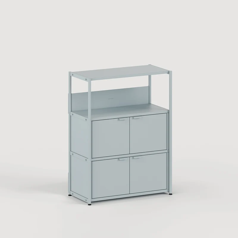 Etagère UNIT - H110 x L84cm - acier thermolaqué