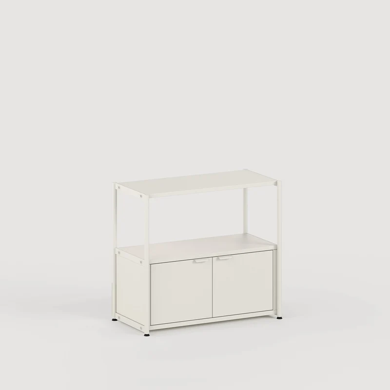 Etagère UNIT - H75 à 85 x L84cm - acier thermolaqué