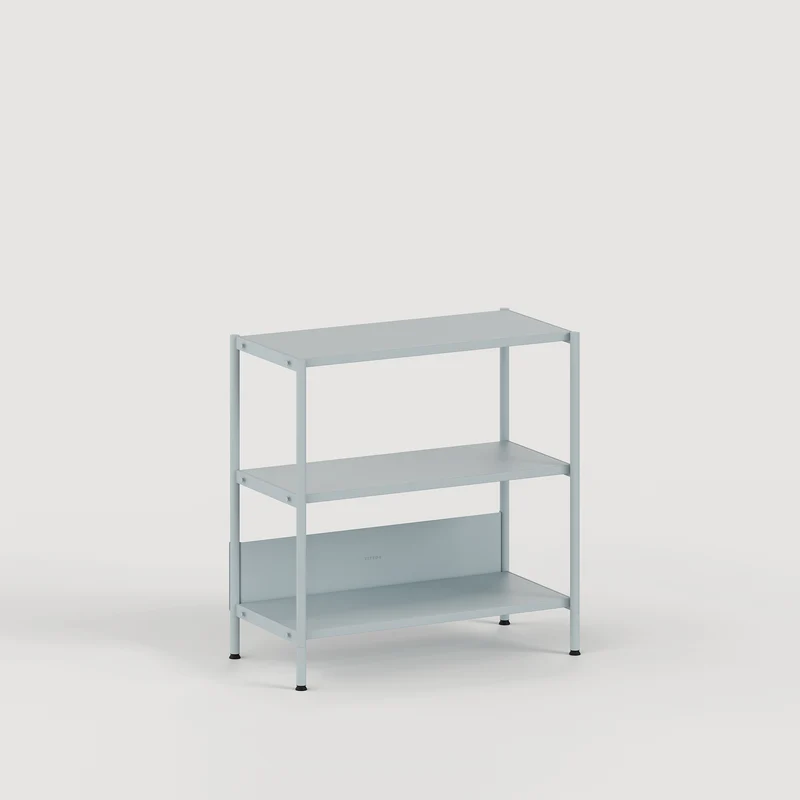 Etagère UNIT - H75 à 85 x L84cm - acier thermolaqué