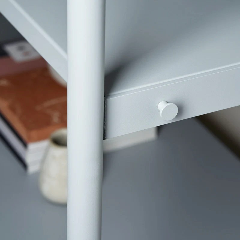 Etagère UNIT - H40 à 50 x L164cm - acier thermolaqué
