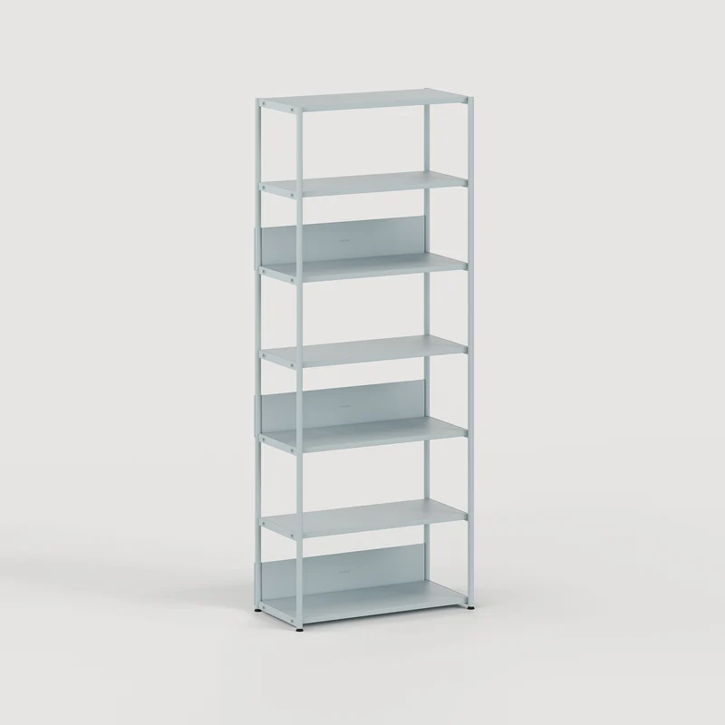 Etagère UNIT - H180 à 215 x L84cm - acier thermolaqué