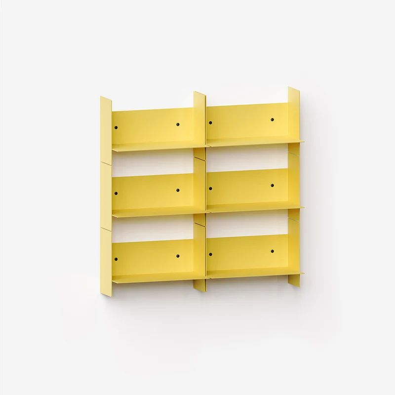Bibliothèque murale PLI en acier - 30 à 60cm