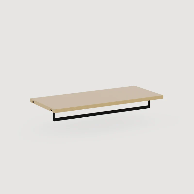 Bloc portes, tiroirs et tringle en bois UNIT