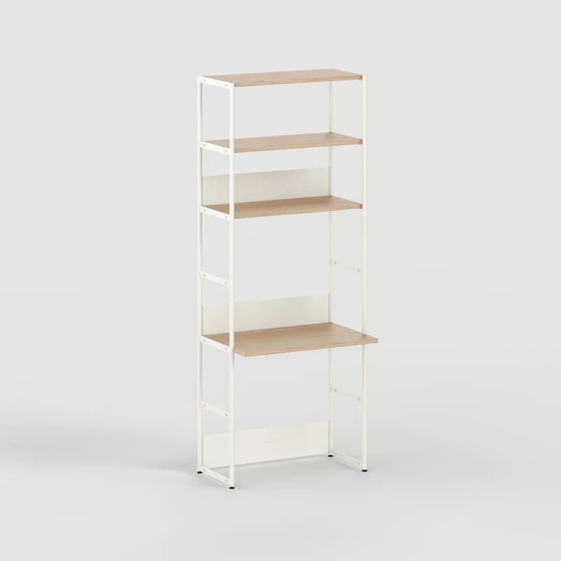 Etagère bureau UNIT - H180 à 215 x L84cm - bois éco-certifié