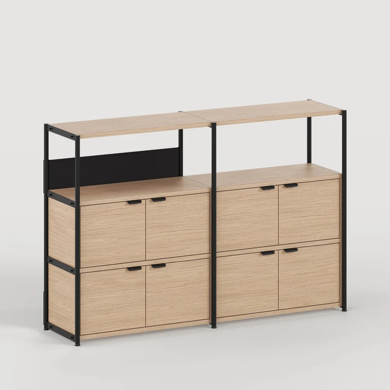 Etagère UNIT - H110 x L164cm - bois éco-certifié