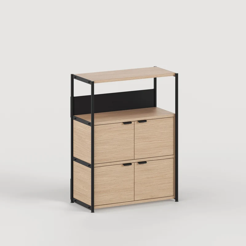 Etagère UNIT - H110 x L84cm - bois éco-certifié