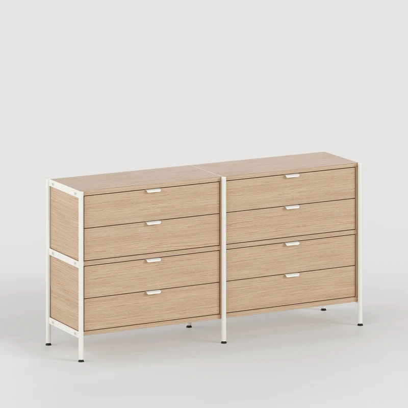 Etagère UNIT - H75 à 85 x L164cm - bois éco-certifié