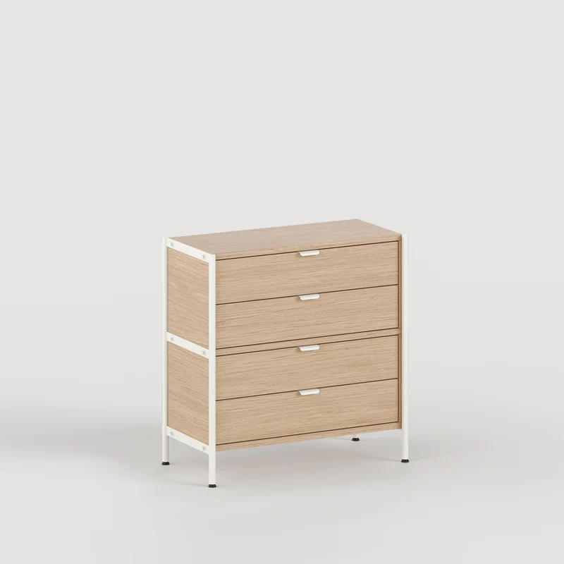 Etagère UNIT - H75 à 85 x L84cm - bois éco-certifié