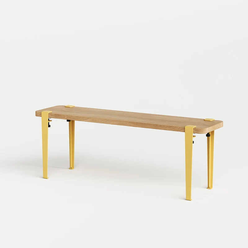 Banc d'appoint TIPTOE 120x30cm - chêne massif