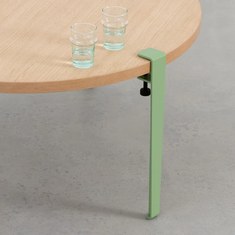 Table basse ronde TIPTOE Ø 90cm - chêne massif