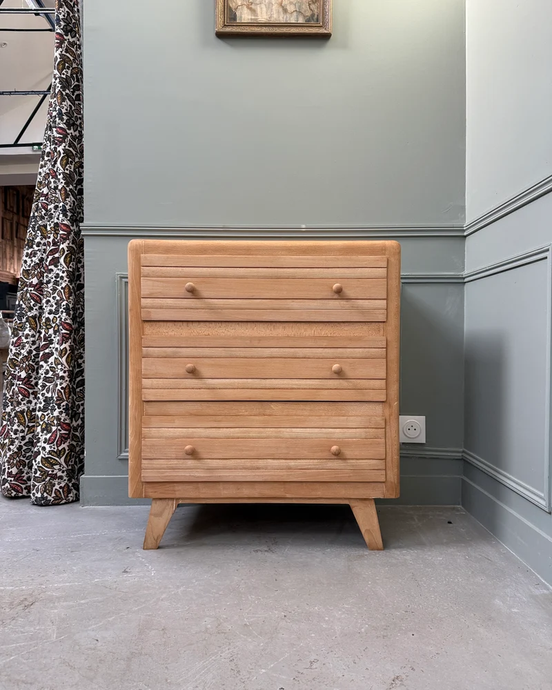 Commode vintage en hêtre