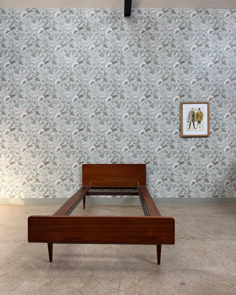 Lit daybed scandinave en teck
