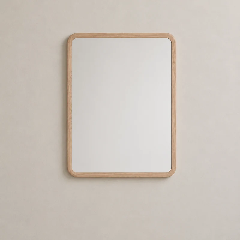 Miroir mural en bois massif SWEDEN | NordicStory