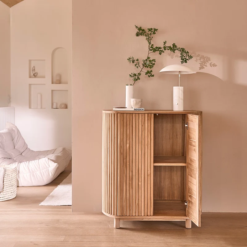 Buffet en teck massif 90 cm