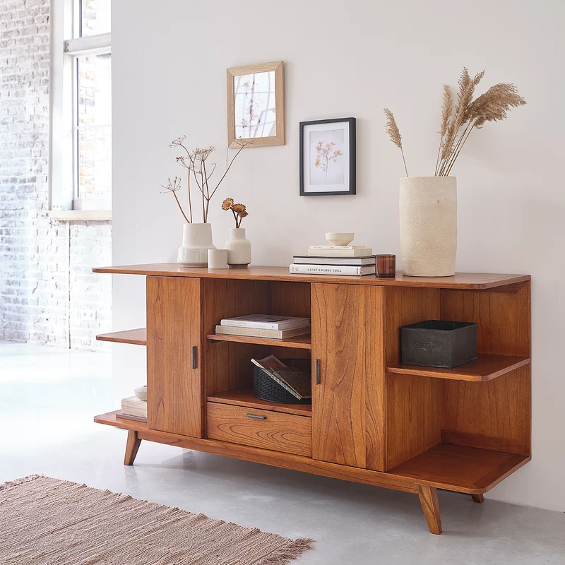 Buffet en mindi massif 180 cm