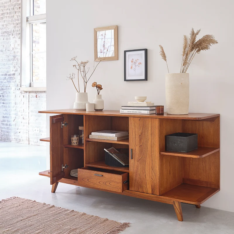 Buffet en mindi massif 180 cm