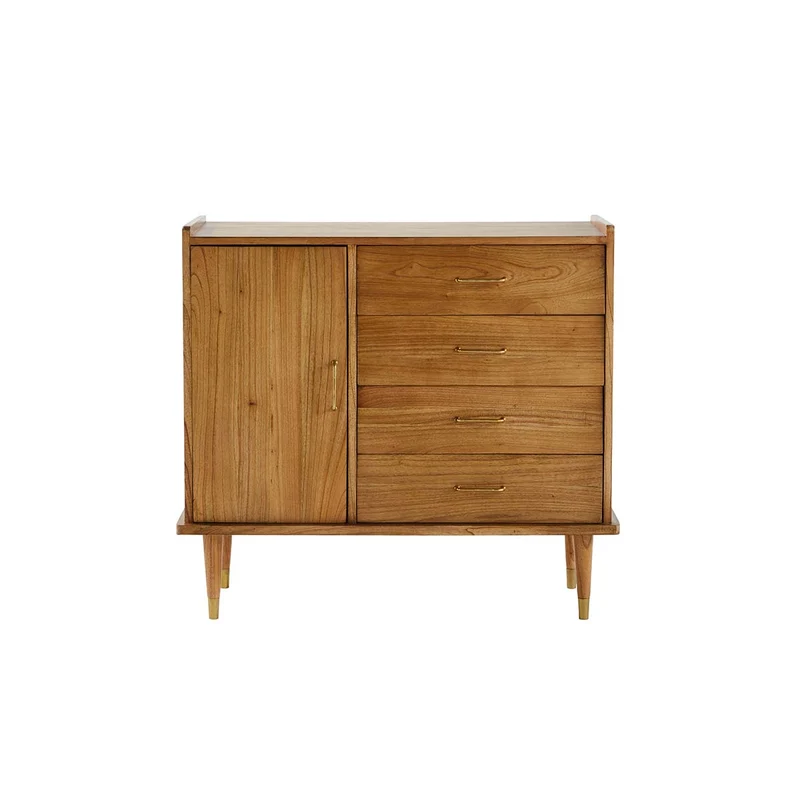 Commode rétro en mindi massif 105 cm