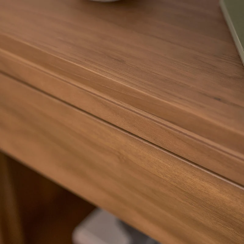 Table de chevet en teck massif 50 cm