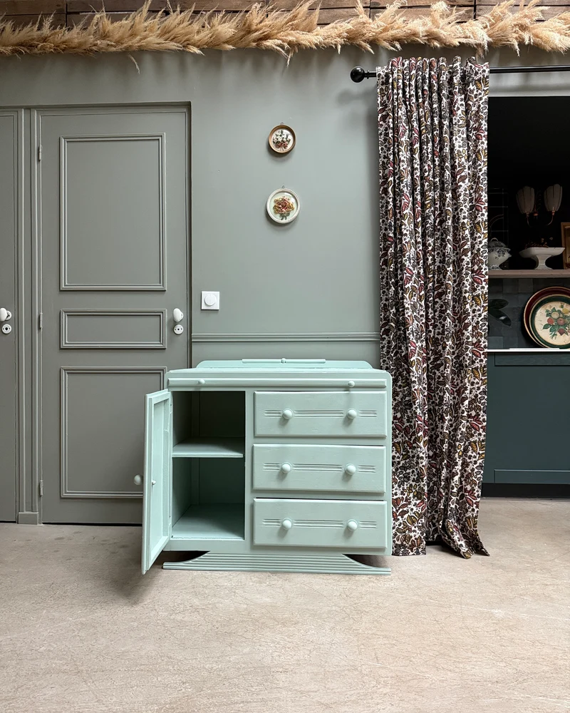 Commode Art Déco peinte