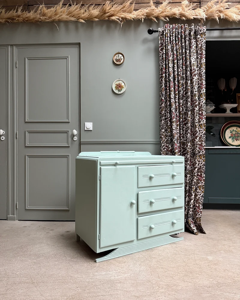 Commode Art Déco peinte