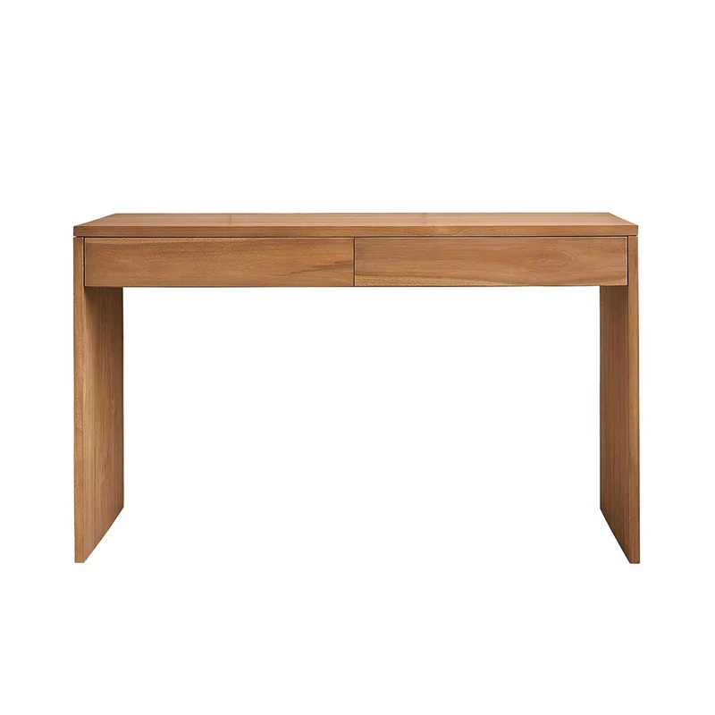 Bureau en teck massif 130 cm