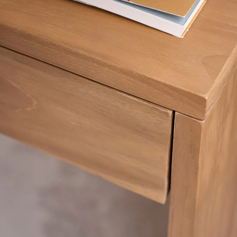 Bureau en teck massif 130 cm