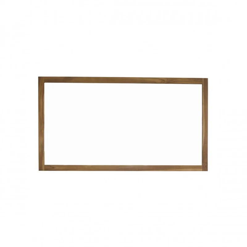 Miroir en teck massif rectangulaire 145x80 cm
