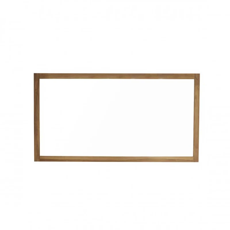Miroir en teck massif rectangulaire 150x80 cm