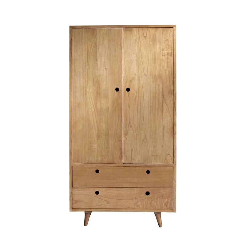 Armoire en mindi massif 190 cm