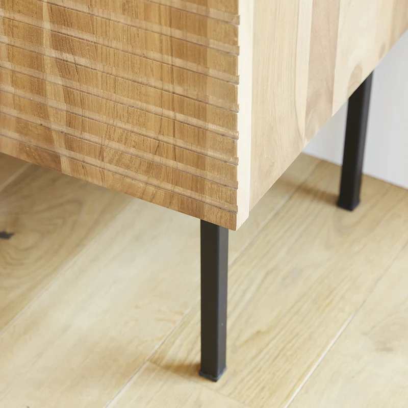 Buffet en teck massif 120 cm