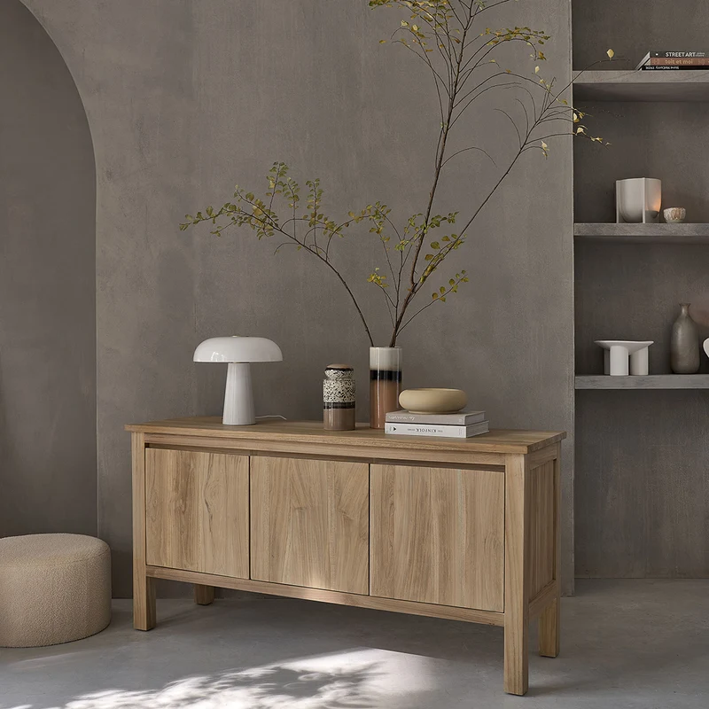 Buffet en teck massif 150 cm