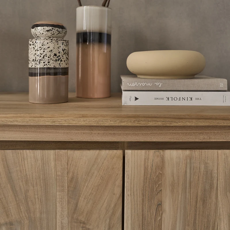 Buffet en teck massif 150 cm