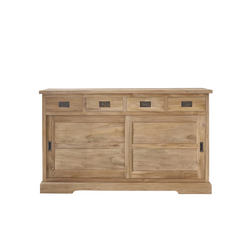 Buffet en teck massif 150 cm