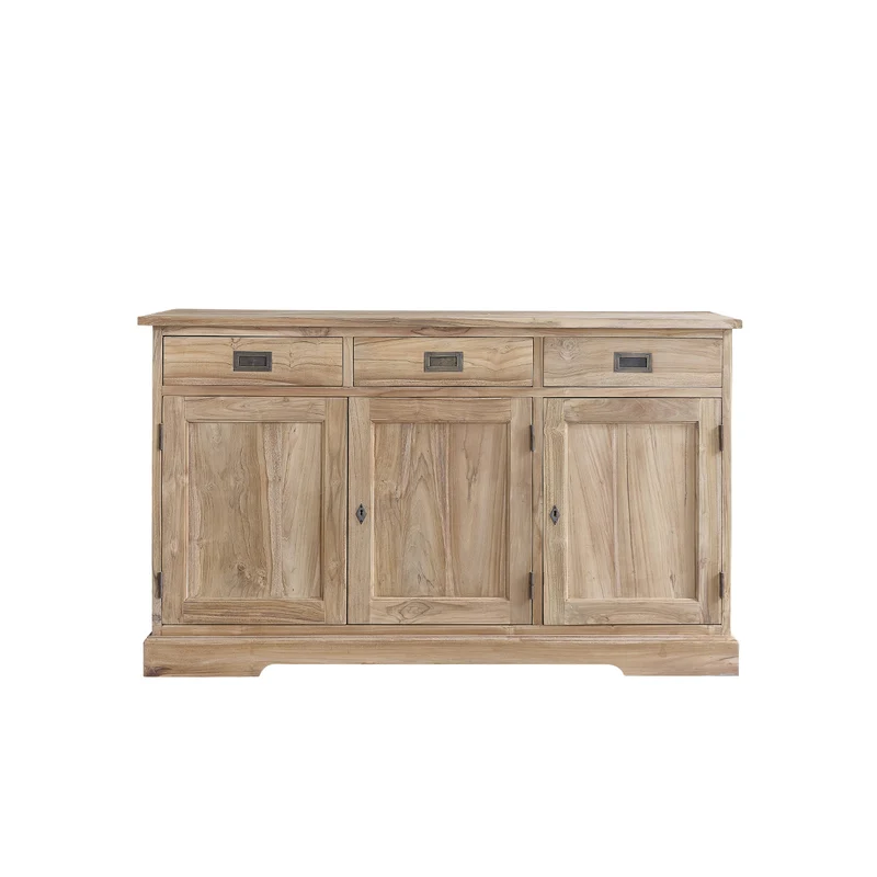 Buffet en teck massif 150 cm