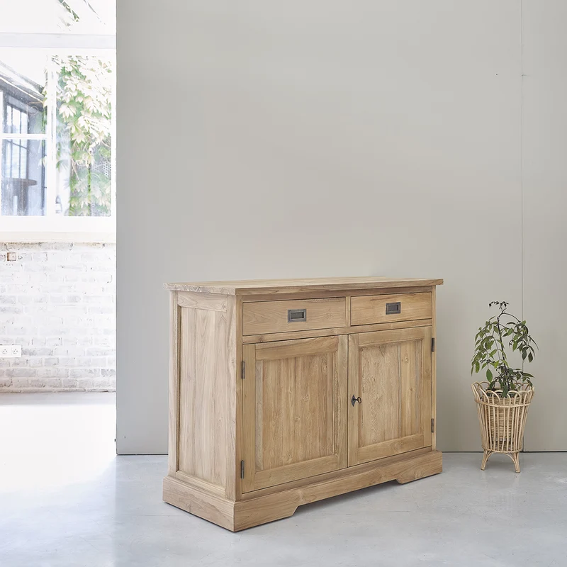 Buffet en teck massif 120 cm