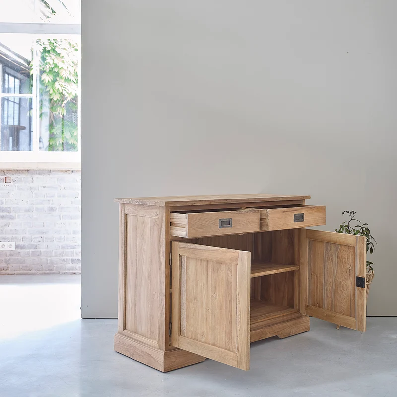 Buffet en teck massif 120 cm