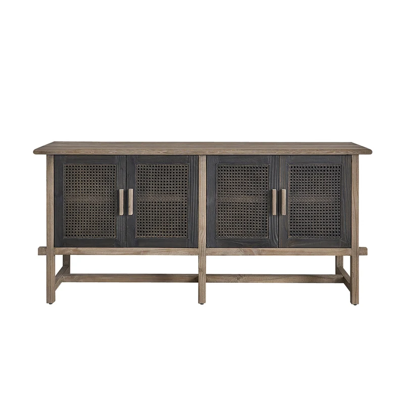 Buffet en bois recyclé massif 173 cm