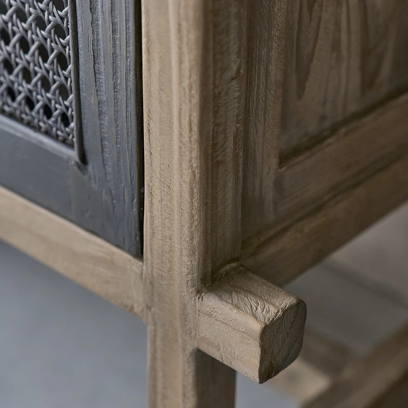 Buffet en bois recyclé massif 173 cm