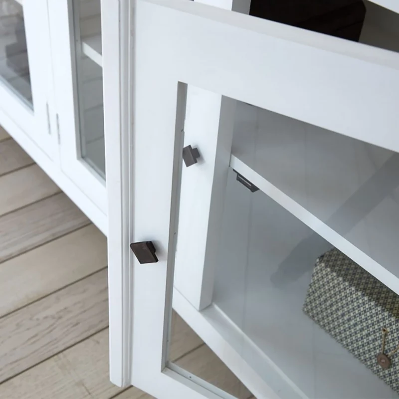 Buffet en acajou et teck massif 180 cm