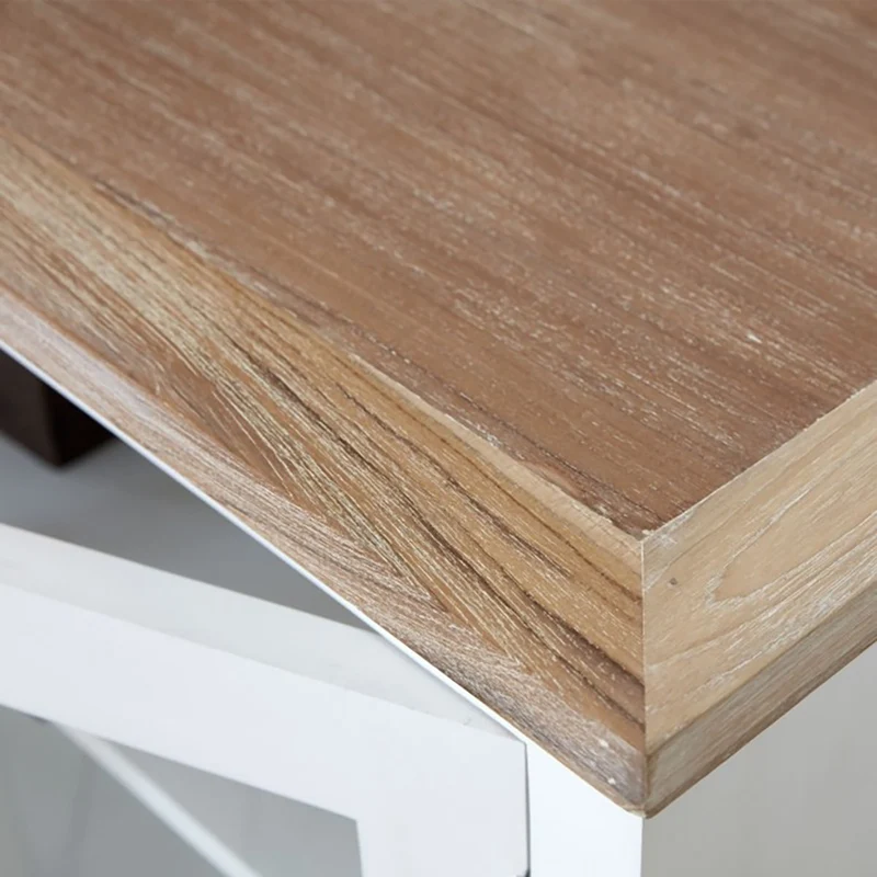 Buffet en acajou et teck massif 180 cm