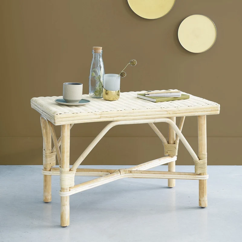Ensemble en rotin naturel