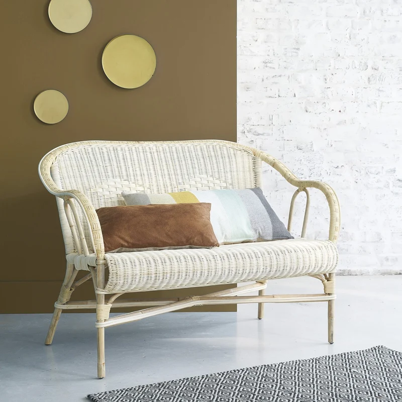Ensemble en rotin naturel