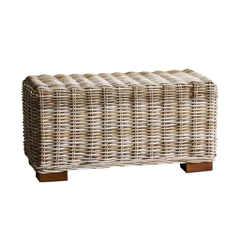 Table basse en kubu naturel