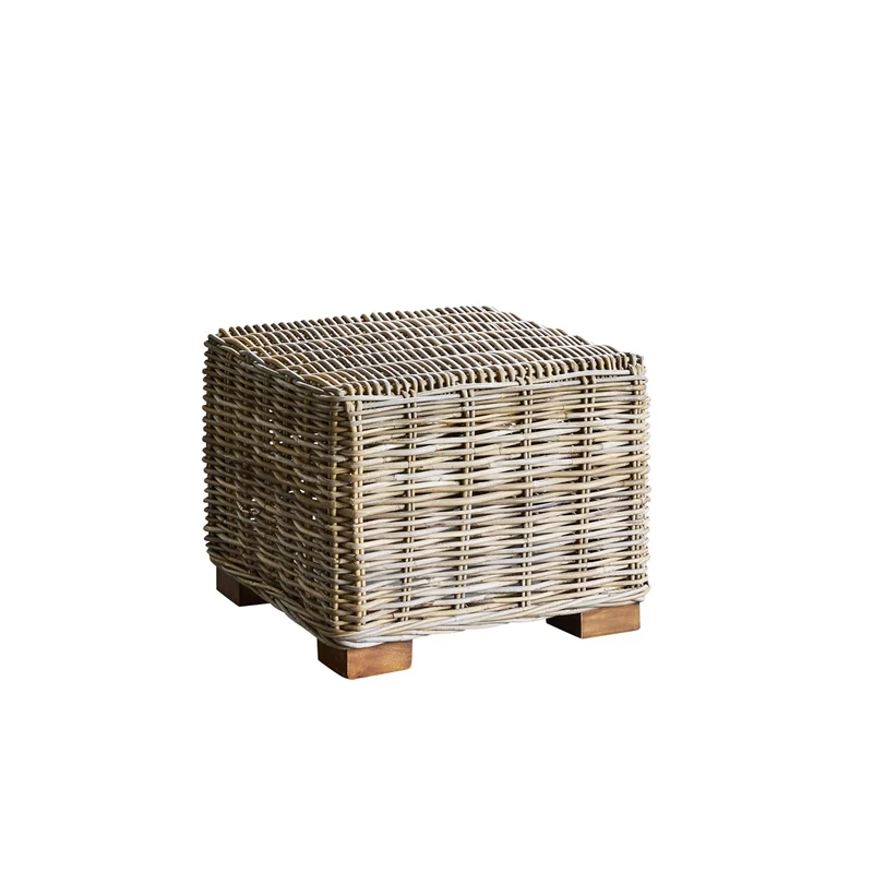 Table basse en kubu naturel