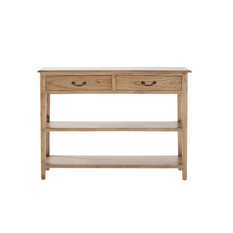 Console en mindi massif 120 cm