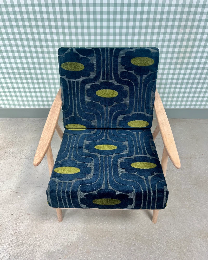 Fauteuil boomerang Thonet