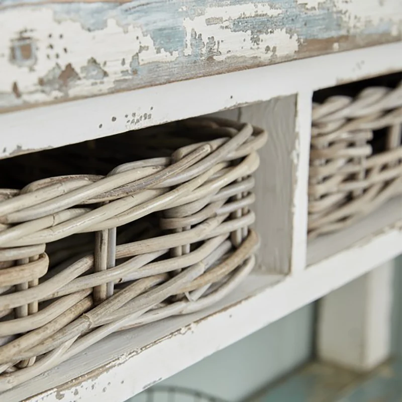 Console en bois recyclé massif 150 cm