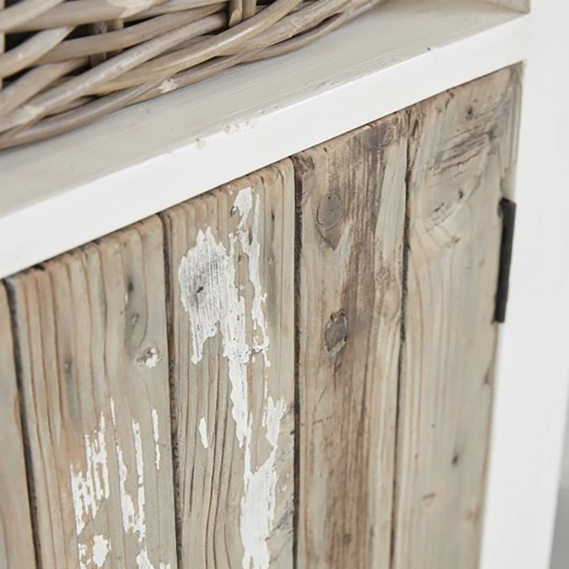 Vaisselier en bois recyclé massif 70 cm