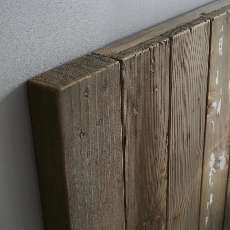 Tête de lit en bois recyclé massif 160 cm